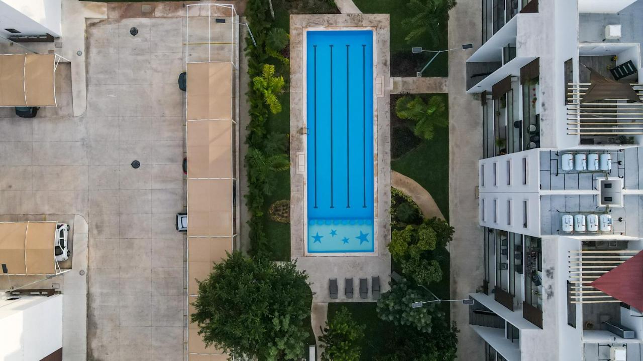 Departamento Lirios Residencial Para 5 Alberca 칸쿤 외부 사진